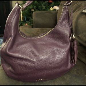 Large, Purple Micheal Kors Hobo Bag